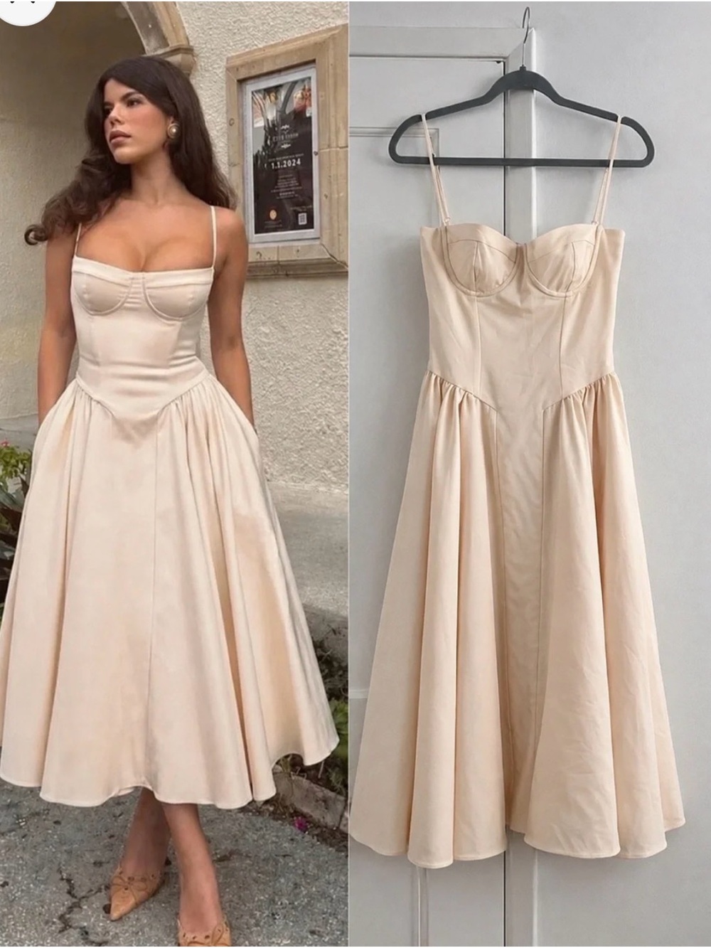 House of CB Samaria Corset Sundress (D-E) Fuller bust